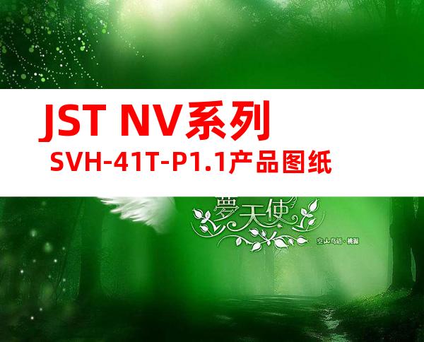 JST NV系列 SVH-41T-P1.1产品图纸